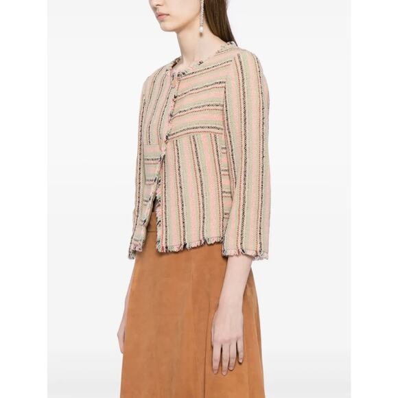 Vintage Y2K Chanel Evening Jacket Wool  Womens FR 44 Old Money Classic - Picture 3 of 16